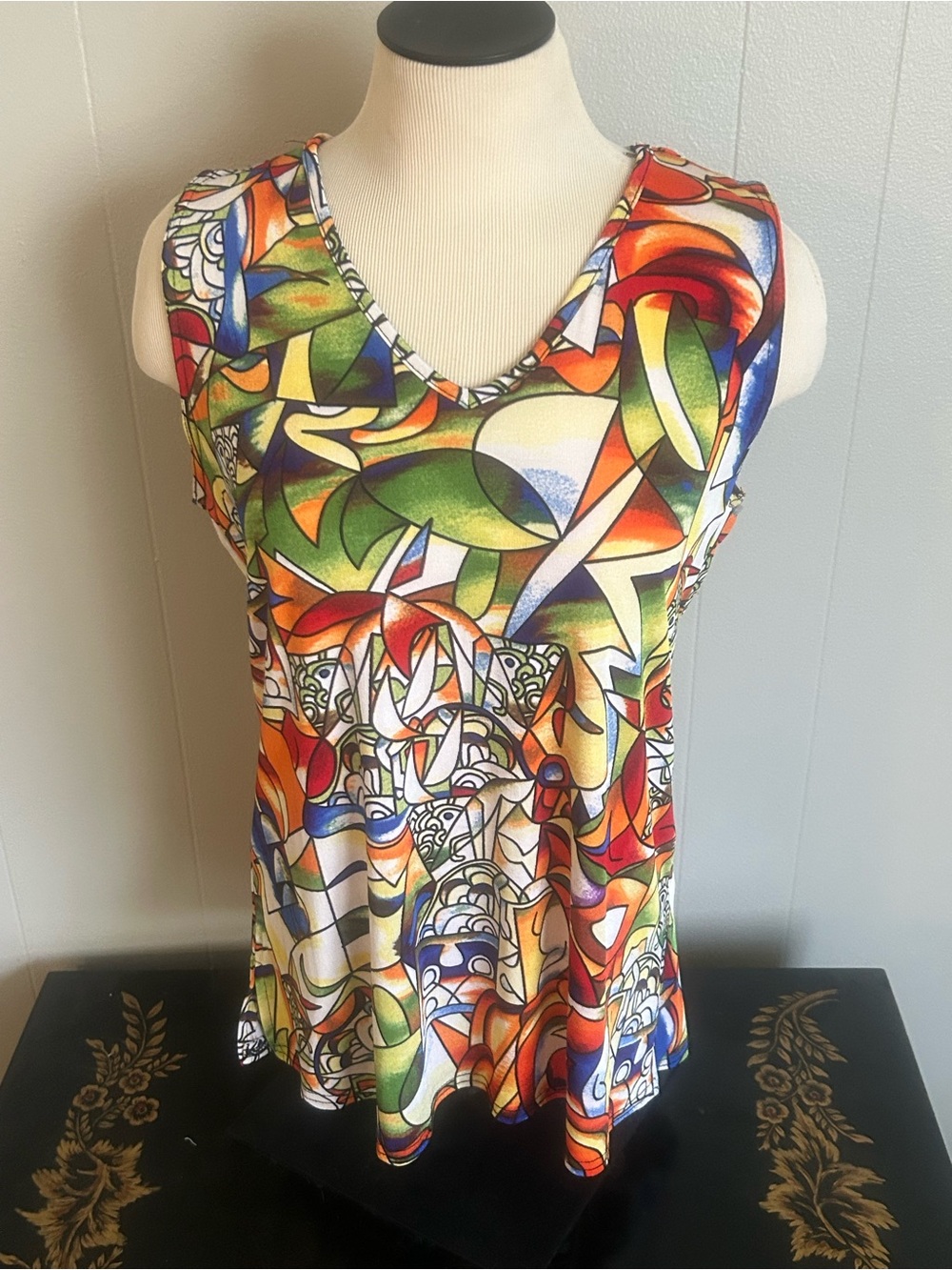 Vintage colorful Jostar top unique